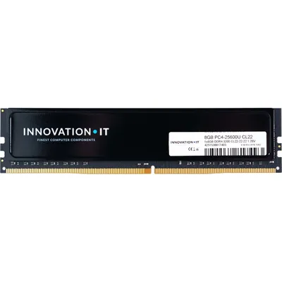 Obrázek produktu pro 3200 8GB Innovation IT CL22 1.2V s Heatspreaderem (CL22-22-22)