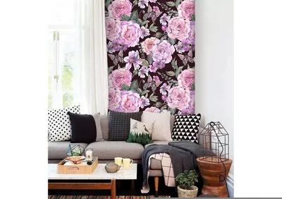 Produktbild von Coloray Fototapete 208x146 cm Latextapete Magicstick - Rosesbutterflyphoto.