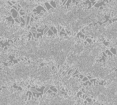 Produktbild von Architects Paper Blumentapete Absolutely Chic florale Tapete Vliestapete grau silber 10,05 m x 0,53 m