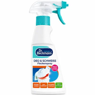 Immagine prodotto di Dr. Beckmann Spray antimacchia Deodorante & Sudore 250 ml - Rimuove attivamente gli odori