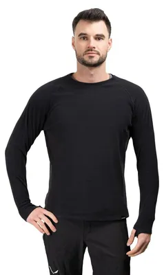 Obrázek produktu pro Pánské termotriko Naturehike Crew Neck Reversible CYY2441FS064, černé, velikost L