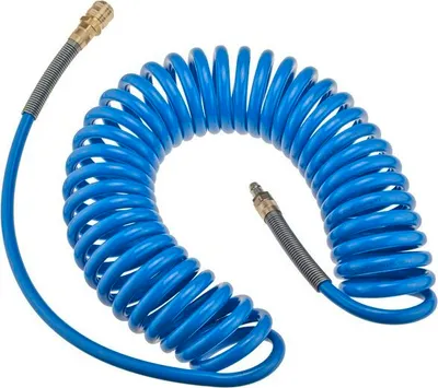 Produktbild von RQS Druckluft Spiralschlauch Polyurethan9m 8x12mm Luftdruckschlauch Kompressor Schlauch