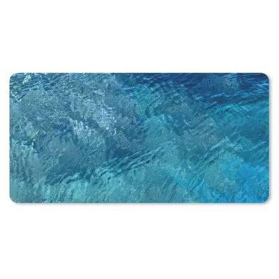Produktbild von MuchoWow® Schreibtischunterlage Meer - Golf - Wasser 80x40 cm - XXL Mauspad - Gaming Mauspad