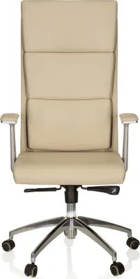 Obrázok produktu pre hjh OFFICE manažérske kreslo MONZA 20 Ergonomické kancelárske kreslo s podrúčkami Kožené otočné kreslo do kancelárie, domácnosti