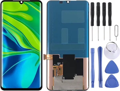 Produktbild von Für Xiaomi Mi Note 10 / Note 10 Pro Display Full OLED LCD Einheit Touch Ersatzteil Reparatur Schwarz Neu