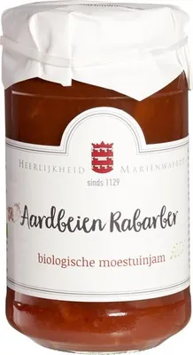 Productafbeelding van Marienwaerdt Moestuinjam rabarber aardbei  (250 gr)