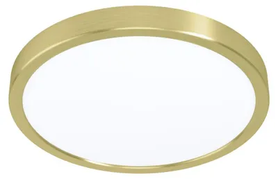 Produktbild von EGLO Fueva 5, 1 Glühbirne(n), LED, 3000 K, 2400 lm, IP20, Gebürsteter Stahl, Weiß