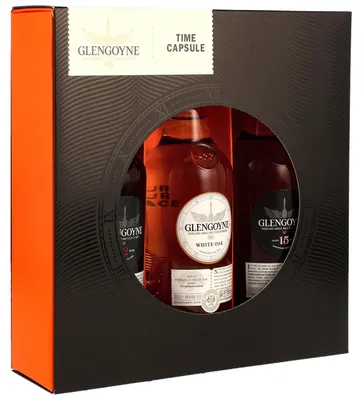 Produktbild von Glengoyne Time Capsule - Tasting-Set - 3x 200ml - 12 Jahre / 15 Jahre / White Oak - Highland Single Malt Scotch Whisky