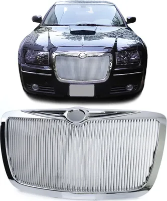 Produktbild von Kühlergrill Sportgrill Wabengrill Grill Chrom im RR Look für Chrysler 300C ab
