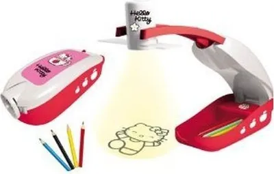 Produktbild von Hello Kitty Projektor Multi Projector mit Folien und Farbstiften Kinderstifte Stifte Malset