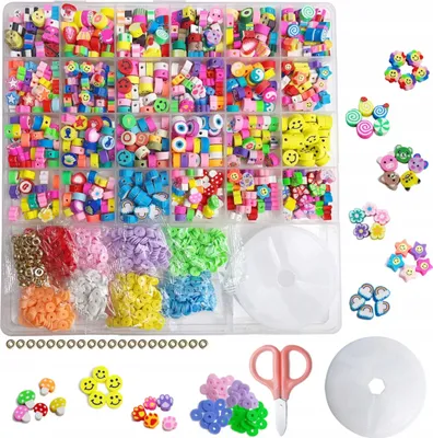 Produktbild von Kreatives Polymerperlen-Set für die Schmuckherstellung N088-5A