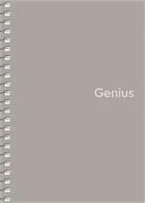 Obrázek produktu pro Spirálový sešit "Genius", mix motivů, čtverečkovaný, A6, 80 listů, PP desky, SHKOLYARYK A6-080-6807K