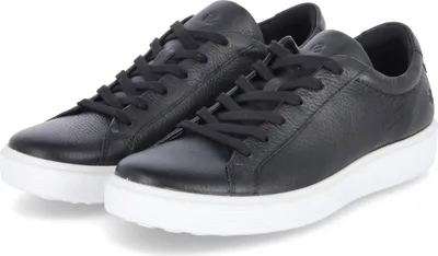Image de Ecco Hommes Baskets SOFT 60 Noir Cuir lisse Taille : 39