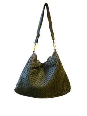 Produktbild von BZNA Handtasche Ronja grün Designer Umhängetasche Shopper