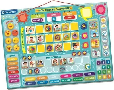 Imagen del producto de CLEMENTONI - Mi primer calendario magnético