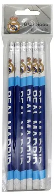 Produktbild von Cyp Brands Real Madrid Stift 6 Einheiten Durchsichtig  Durchsichtig One Size