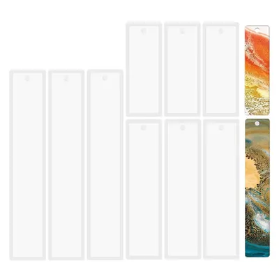 Produktbild von Lesezeichen Epoxidharz Formen set, Personalisiert Lesezeichen Harz Form Resin Silikonform Bookmark