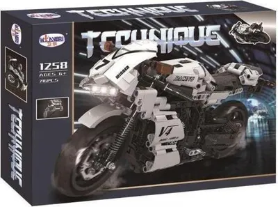 Obrázok produktu pre 1258 Súprava stavebnicových dielov pre pretekárske bicykle, 716 dielov
