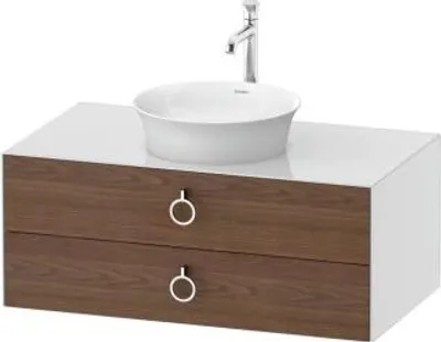 Produktbild von DURAVIT WT4991077850010 WTU wandh.White Tulip,2Schk.,m.Griff