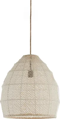Image de Light & Living - suspension - Makassar - beige - textile - E27 - 2979643