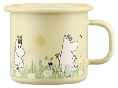 Produktbild von Muurla Tasse Mumins Moomin Meadow Gelb (250 ml)