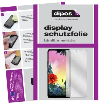 Zdjęcie produktu dla 2x osłona ekranu dla LG K50S przezroczysta folia ochronna wyświetlacza dipos