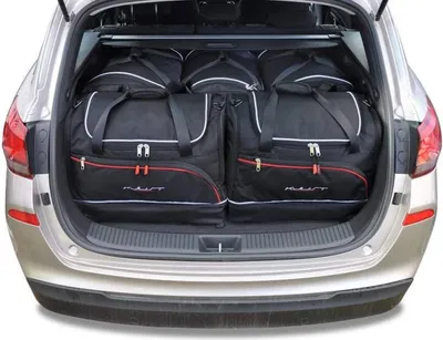 Produktbild von Hyundai I30 Wagon 2017+ Kofferraumtaschen Set 5 Stk