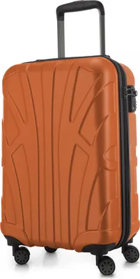 Obrázek produktu pro Suitline - lehké příruční zavazadlo 55x35x20 cm vozík do letadla 34 L příruční zavazadlo lehký kabinový kufr 4 kolečka kabinové zavazadlo příruční zavazadlo TSA ,Orange