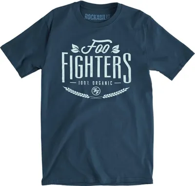 Image de Foo Fighters - T-shirt homme/femme unie RO704 (XXL) (Bleu marine)