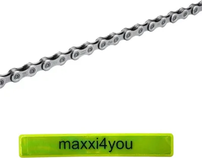 Obrázok produktu pre Reťaz Shimano CN-LG500 E-25 10/11-rýchlostná 138 článkov vrátane reflexného pásika maxxi4you
