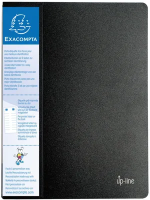 Produktbild von EXACOMPTA Sichtbuch DIN A4 PP 20 Hüllen schwarz