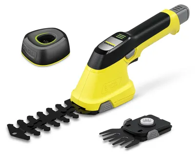 Produktbild von Kärcher Akku-Gras- und Strauchschere GSH 4-4 Plus Battery Set, 4V, 11cm Klinge