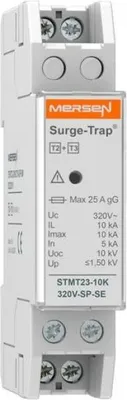 Produktbild von Mersen Ü-ABLEITER T2+3 230V 2P LED-B (STMT23-10K320V-SP-SE)