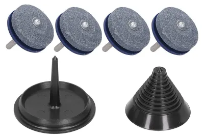 Productafbeelding van Set van 4 Grasmaaier Mes Slijpers met Balancer voor Tuinonderhoud