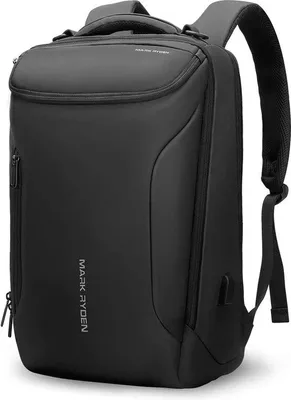 Obrázek produktu pro Uniqoos® Batoh na notebook, 40 x 30 x 19 cm – s USB portem, voděodolný, s kvalitními zipy YKK, ochrana proti krádeži, vhodný pro notebooky o velikosti 15,6/17,3 palců, městský batoh pro každodenní použití