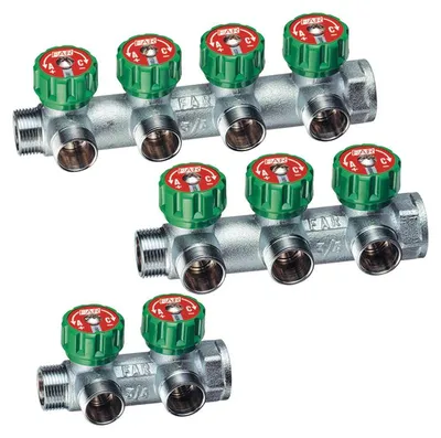 Immagine prodotto di Collettore Multi Far Interasse 45 Mm 3/4" - 3 Vie
