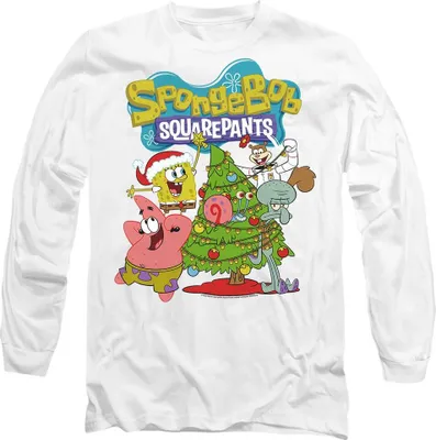 Produktbild von SpongeBob SquarePants - T-Shirt für Herren/Damen Uni TV10541 (XL) (Weiß)