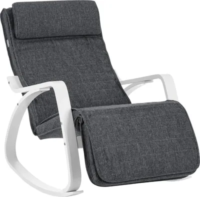 Produktbild von Schaukelstuhl Aus Birkenholz, Relax-Sessel,