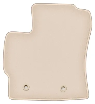Produktbild von DURBAN Beige Velours-Fahrerfußmatte für Toyota Verso Minivan (2009-2013)