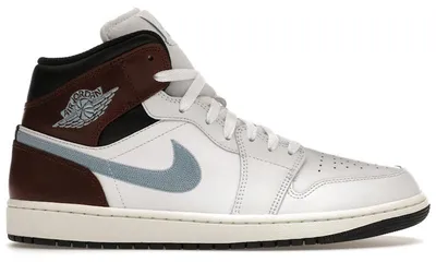 Produktbild von Jordan 1 Mid SE Brown Blue Grey - EU 48.5