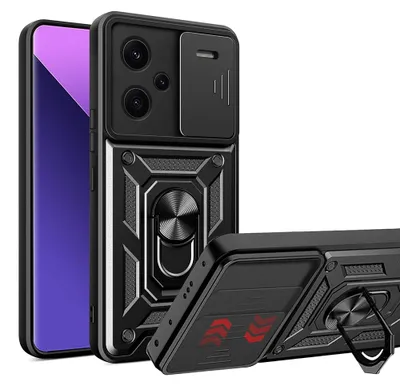 Zdjęcie produktu dla Techsuit Etui CamShield Series do Xiaomi Redmi Note 13 Pro+ 5G – czarne