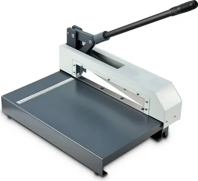Immagine prodotto di Cesoia a ghigliottina Taglierina per lamiera - Cesoia manuale per lamiera Larghezza di taglio 305 mm - Telaio in acciaio - Alta precisione - Taglia alluminio, acciaio, rame, plastica - Per circuiti stampati