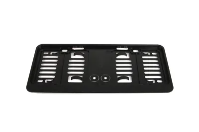 Image de Tapis de plaque d'immatriculation petit NOIR