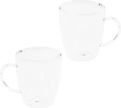 Obrázek produktu pro HI Sklenice na cappuccino 2 ks 270 ml transparentní