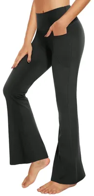 Immagine prodotto di Pantaloni da yoga a vita alta da donna con tasche