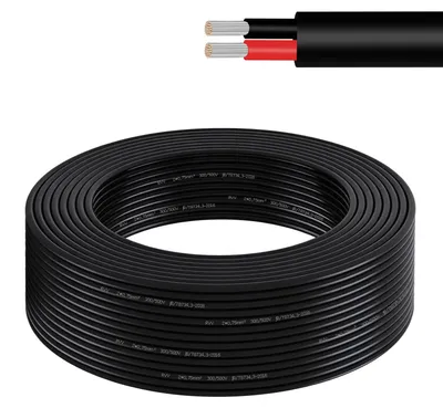 2-adriges Kabel 5m 18AWG 2x0,75mm² verzinntes Kupfer für LED