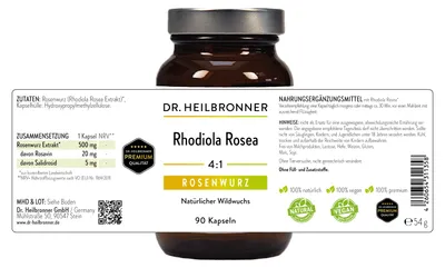 Produktbild von Rhodiola Rosea Rosenwurz | 90 Kapseln