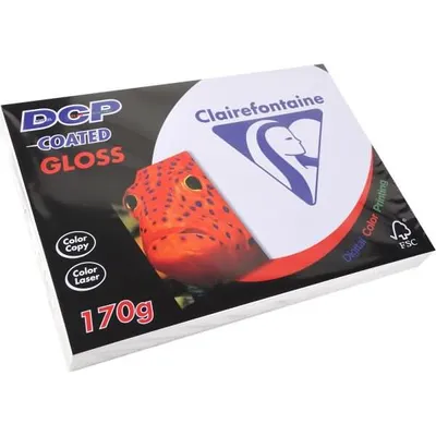 Produktbild von Clairefontaine Laserdruckerpapier D CP Coated Gloss, DIN A4 (8010177)
