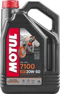 Zdjęcie produktu dla Olej Motul 20W50 4L 7100 4T / Motocykle