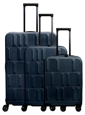Produktbild von Hartschalenkoffer Set PANELLO, 3-teilig S/M/L, alle Größen mit TSA-Kombinationsschloss und 4 Doppelrollen, Rollkoffer Set aus ABS mit Handgepäck